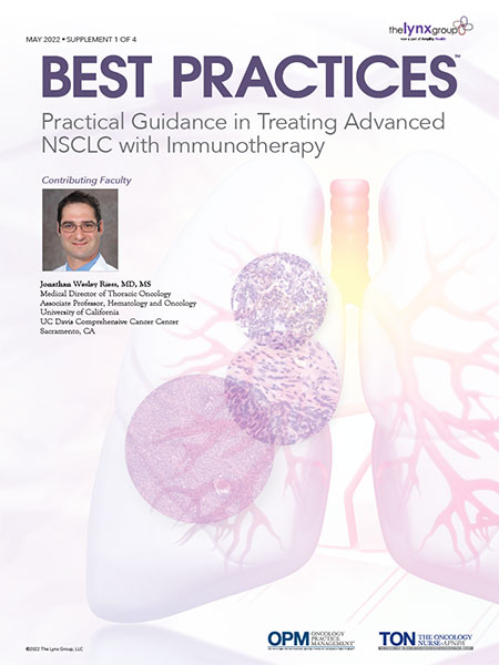 Best Practices: Practical Guidance in Treating Advanced NSCLC with Immunotherapy